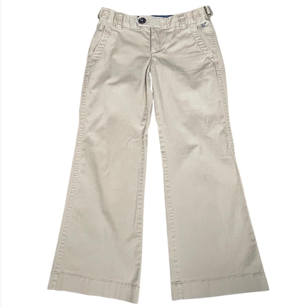 American Eagle Wide Leg Jeans/Pants, Color Tan Khaki Size Women’s 6 Short